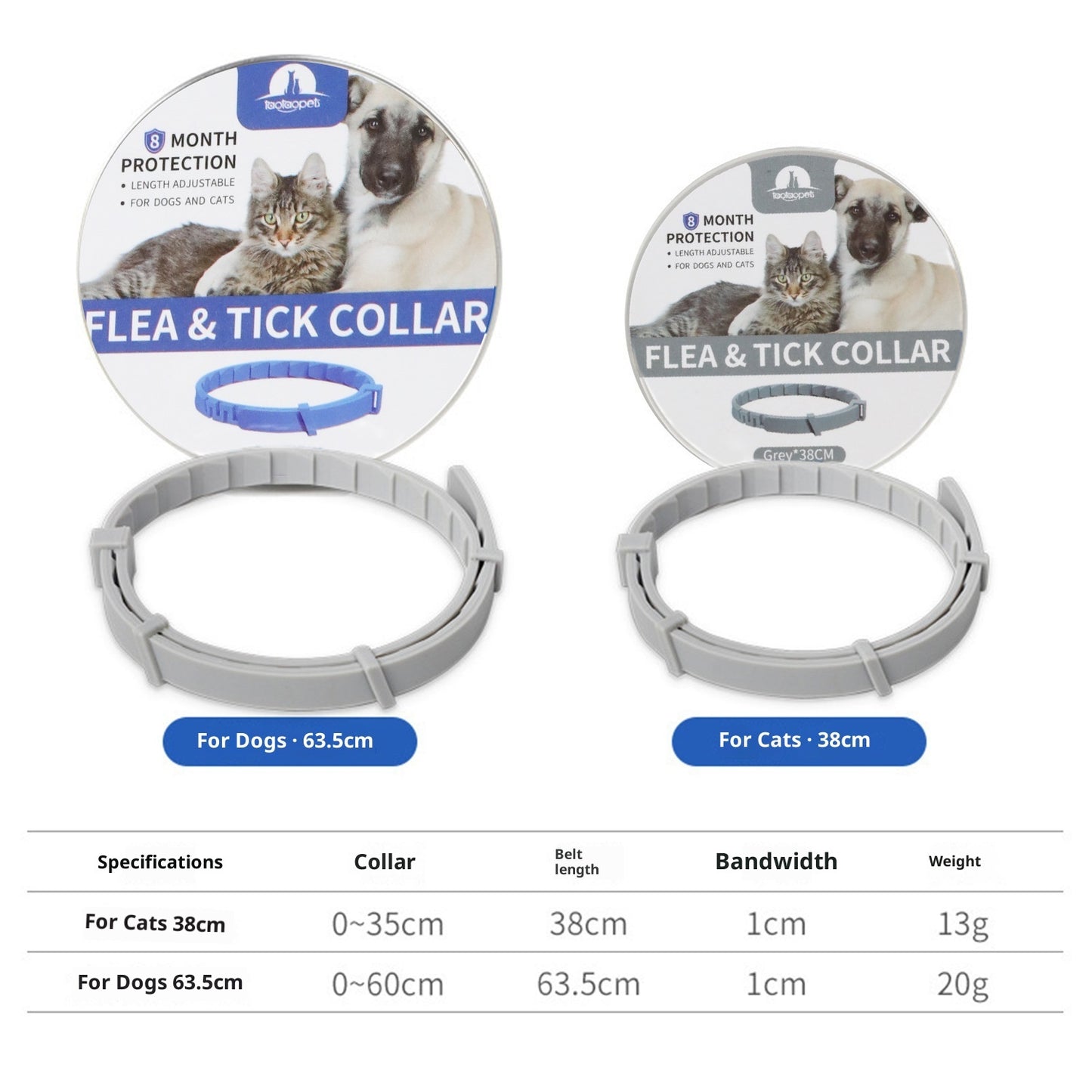 Anti-bite Cat For Common Dogs Adjustable Collar