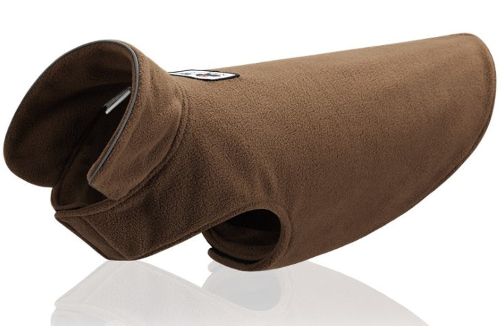 Polar fleece clothing wear vest on both sides