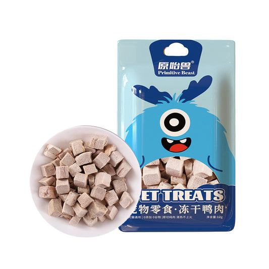 Pet Freeze-dried Snacks Egg Yolk Chicken Grains Dog Cat Snacks